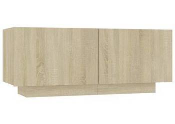 vidaXL Szafka pod TV, dąb sonoma, 100x35x40 cm(SKU:804439)
