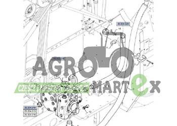 89813070, 9813070, 03253785 ZESTAW USZCZELEK HYDROSTATU CNH