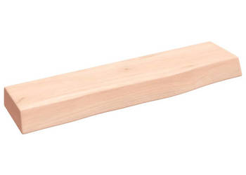 Półka 40x10x4 cm surowe lite drewno dębowe WM-363501
