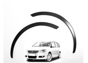 VW Sharan nakładki na błotnik czarny mat 4szt sierpy nadkola