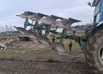 Pług obrotowy gassner 4 skibowy obrotowy regulacja szerokości orki kvernela