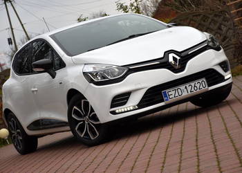 Renault Clio IV LIMITED 90KM TURBO Benzyna TYLKO 72200km! Piękna Wersja 18r