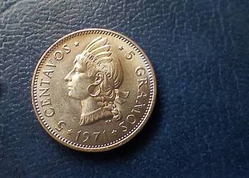 Stare monety 5 cent 1971 Dominikana