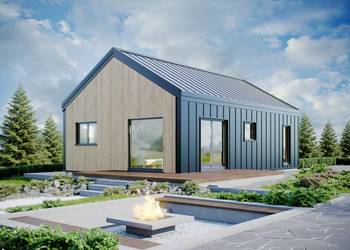 DREWNIANY DOMEK LETNISKOWY RIO 69 + 12 M2