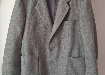 ZPO Bytom marynarka męskav Vintage Szara # 100% Wiskoza # Retro Casual