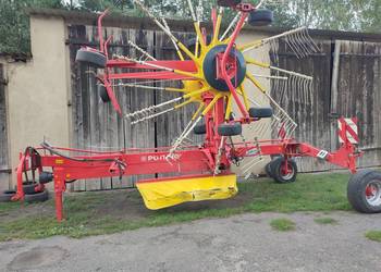 Zgrabiarka  2- karuzelowa POTTINGER Euro Top 881 do środka (claas, krone )