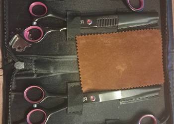 nowy zestaw nożyczek do pielęgnacji psów brak paragonu