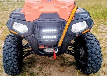 Niezawodny Polaris 850 wersja high lifter transport.