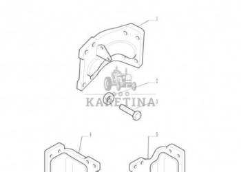 New Holland T6090 T6070 Wspornik 87430416