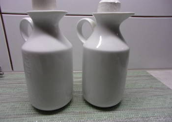 Stare Niemieckie Karafki ceramiczne - na przyprawy - Vintage