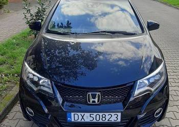 Honda Civic Tourer 2016r., czarna, zadbana, do jazdy