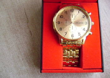 Starocie z PRL - Zegarek męski Orlando = na chodzie, ale bateria do wymiany