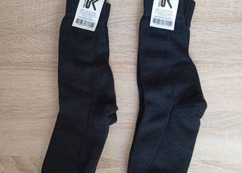 Nowe 2x Skarpety zimowe czarne Krajewski 39-41 rozmiar 21/22