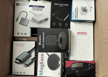 Box 4 kilogramów. Komputerowe i elektryczne akcesoria