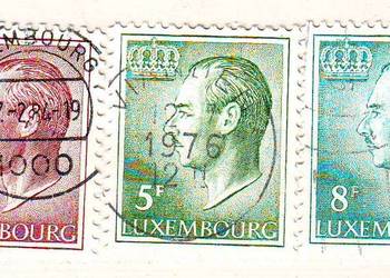 Zn. Luxemburg Mi 829 - 32 kas 1972