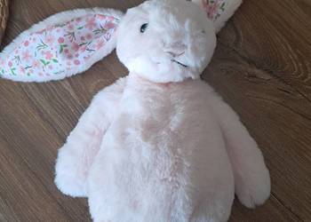 nowy różowy króliczek przytulanka wysokość 30 cm