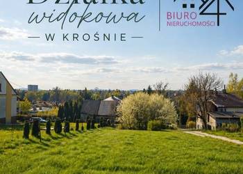 DZIAŁKA 878 M2-SPOKOJNA OKOLICA KROSNA