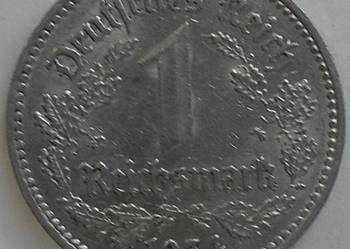 NIEMCY-1 REICHSMARK-1934 r-A- NIKIEL