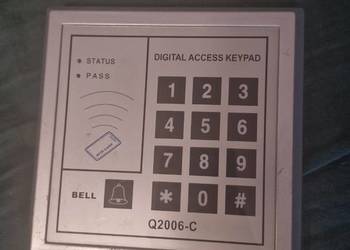 Kontroler dostępu karta rfid + kod model q2006c/b tayama q2006-c