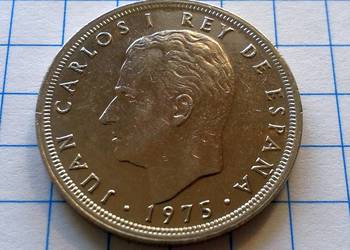 5 PESET ( 5 PTAS ) 1975/1979 ROK - HISZPANIA