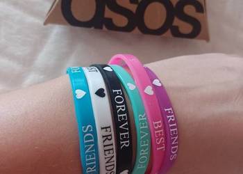 ASOS/ Zestaw wiekokolowych bransoletek, bransoletka/ NOWA