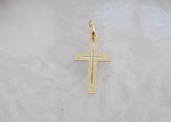 Złota Nowa zawieszka krzyżyk wys.26mm.pr.585 Złota Nowa zawieszka krzyżyk wys.26mm.pr.585