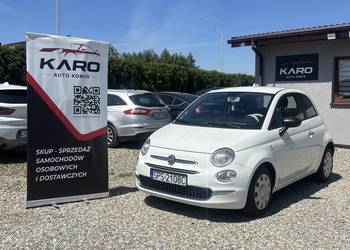 Fiat 500 Hybryda | 2021r. | Polski Salon | Niski Przebieg | Gwarancja