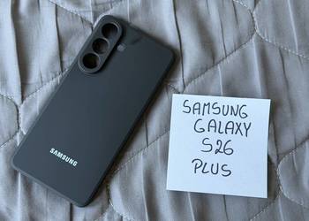 Etui Case Plecki do Samsung Galaxy S26 Plus – Czarne Matowe Silikonowe