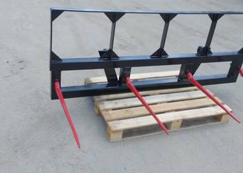 Ramka do balotów z nadstawką 80 cm transport 2 lub 3 bele udźwig 2t MOCNA
