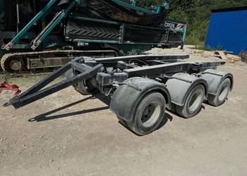 Wózek Dolly przyczepa podwozie Przesiewacz Kruszarka naczepa