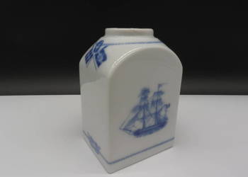 Porcelanowa Herbaciarka / Pojemnik "Windjammer" – Motyw Marynistyczny