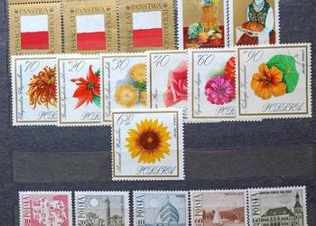 L Znaczki polskie rok 1966 III kwartał (luzaki)