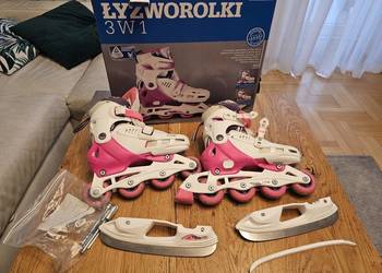 Łyżworolki 3 w 1 rozmiar 30-33
