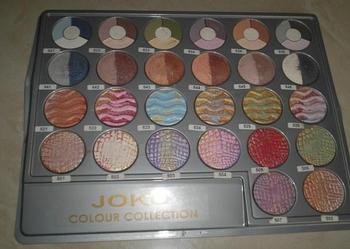 Paleta 26 kolorów cieni do powiek JOKO