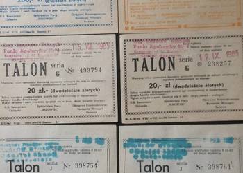 ( 228. ) Sześć Talonów