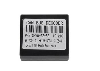 CAN BUS, VW - SKODA, FORD,OPEL.BMW +ISO