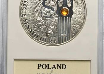 moneta 20 zł 2004, 15-lecie Senatu III RP, grading st. L (K130)