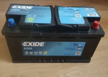 Akumulator EXIDE EK960 96Ah 850A Nowy !!!