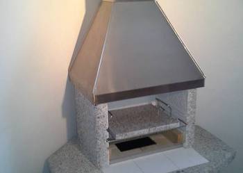 GRILL OGRODOWY NORMAN ATLANTIK daszek nierdzewy