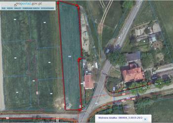 Działka z warunkami zabudowy pod Nową Solą i Kożuchowem, 1765m2