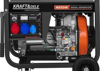 Agregat prądotwórczy DIESEL 6/7kW 230/400V KD3248