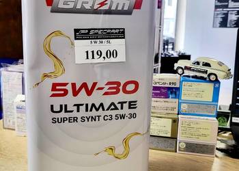 Olej syntetyczny GROM 5W-30 Super Synthetic / 5L