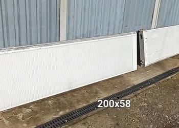 Grzejnik stalowy kaloryfer 3 sztuki 200x60