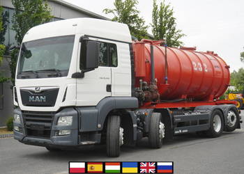 MAN TGS 35.420 8×2/ NOWA Beczka asenizacyjna 13000 l /3 osie skrętne_233192