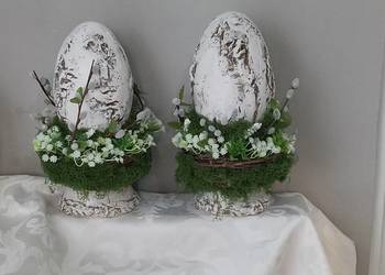 Jaja wielkanocne na mchu