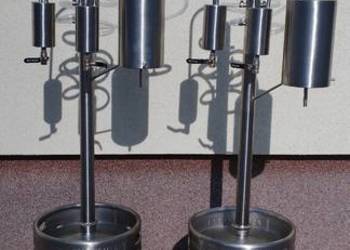 Destylator, keg, zimne palce
