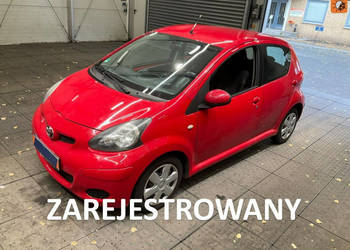 Toyota Aygo 5 drzwi, niski przebieg, klimatyzacja, isofix, nowe opony zimo…