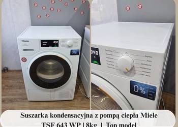 Suszarka kondensacyjna z pompą ciepła Miele TSF 643 WP | A+++ | EcoSpeed