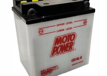 Akumulator motocyklowy MotoPower CB10L-B2 YB10L-B2 12V 11Ah