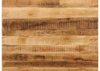 Blat stołu z naturalną krawędzią 90x80x25 cm drewno mango WM-370675